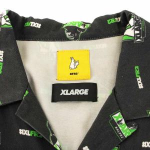 X-LARGE FR2 Icon Pattern S/S Shirt シャツ カジュアルシャツ オープンカラー 半袖 総柄