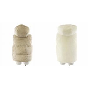 MORABITO ダウンベスト リバーシブル 38 ベージュ ホワイト 9033-53301