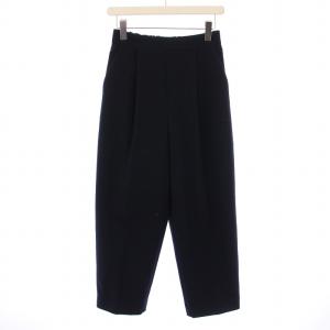 ダブルクロスクロップドパンツ イージーパンツ 36 紺 300DS231-0080 /BM