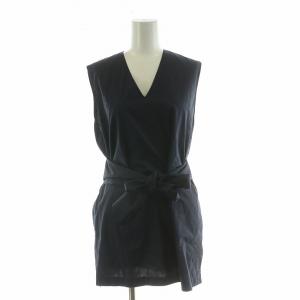 ラップベスト ジレ リボン Vネック 36 ネイビー 2710700612 /NQ