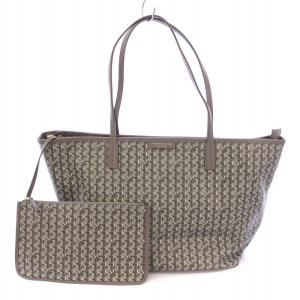 極美品【トリーバーチ】モノグラムパンチングレザーバケット