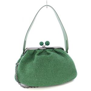 PASTICCINO ラフィアエフェクトミディアムパスティチーノバッグ 2WAY ハンドバッグ ワンハンドル