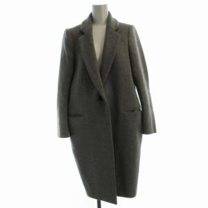 ウールリバーチェスターコート ロング アウター 36 グレー 300AA630-1470 /RO