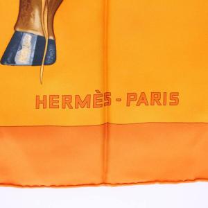 HERMES カレ90 MON PETIT CHEVAL MEXICAN スカーフ