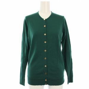 21AW FF30 クルーネック カーディガン ニット 長袖 36 緑 21080500401030 /TK