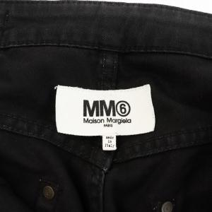 MM6 Maison Margiela 17AW デニムパンツ ジーンズ ジーパン 40 黒 ブラック S32LA0134 /AN41