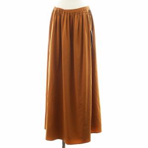 ヴィンテージクレープマキシラップスカート Vintage crape maxi wrap skirt フレアスカート