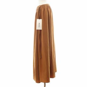 08sircus ヴィンテージクレープマキシラップスカート Vintage crape maxi wrap skirt フレアスカート