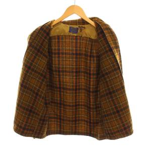 PENDLETON 60s ネルシャツ チェック ウール 長袖 L ブラウン USA製 /YM