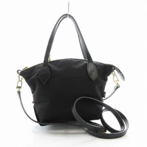 Orobianco ショルダーバッグ ハンドバッグ 2WAY ナイロン 黒 ブラック /EE