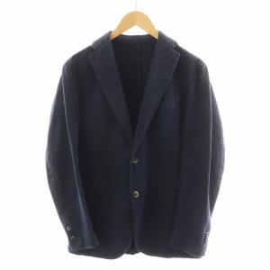 テーラードジャケット シングル コーデュロイ 46 紺 ネイビー R31H28 /AN33