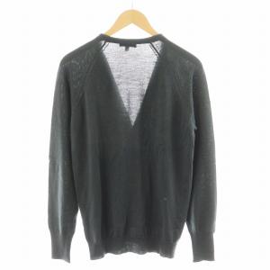 BURBERRY カーディガン ウール S グレー