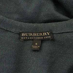 BURBERRY カーディガン ウール S グレー