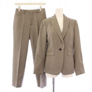 セットアップ テーラードジャケット シングル 総裏地 テーパードパンツ スラックス ジップフライ ストレッチ