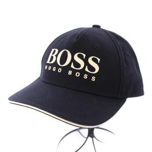 キャップ 帽子 6パネル ロゴ F 黒 ブラック 緑 グリーン /BB