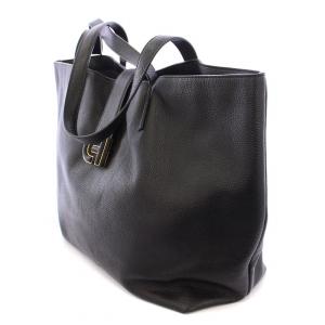 COLE HAAN シンプリーエブリシングトートバッグ ハンドバッグ レザー 牛革 ロゴ 黒 ブラック U07091 /BB