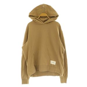 プルオーバーパーカー スウェット 長袖 M ベージュ /MY OS