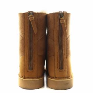 UGG australia デイニー DANEY ムートンブーツ ショートブーツ レースアップ US7 キャメル 1017507 /AN16