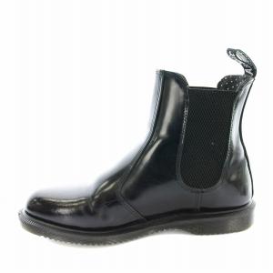 FLORA チェルシーブーツ ショートブーツ サイドゴア レザー UK6 25cm 