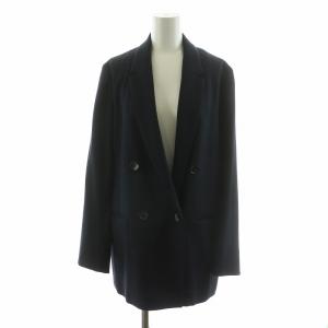 スラブメランジ ダブルジャケット テーラード M ネイビー 36221990250 /NQ