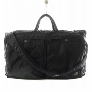 吉田カバン タンカー ボストンバッグ ショルダーバッグ ハンドバッグ ナイロン 黒 ブラック /AN11
