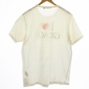 UNDERCOVERISM FOR REBELS フォー レベルズ Tシャツ カットソー 半袖 プリント 2 白 ホワイト 黒 ブラック