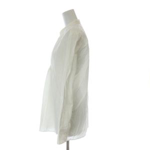 45R シャツ ブラウス 長袖 3 白 RN100802 /RE