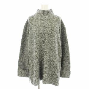 23AW MISTO LENI ニット セーター 長袖 ハイネック ウール カシミヤ混 40 グレー 3401708