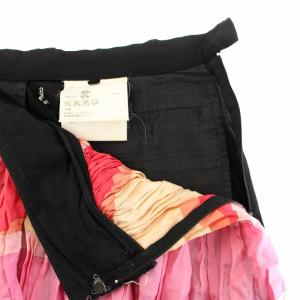 Tao AD2003 スカート ロング フレア M 赤 レッド ピンク 黒 ブラック TM-S046 /YT