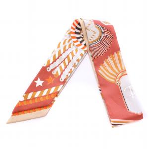 HERMES epaulettes de gala ツイリー スカーフ マルチカラー