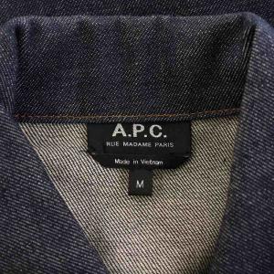 A.P.C. デニムジャケット 2nd 赤耳 M インディゴ