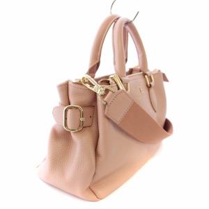 Samantha Thavasa サイドベルトデザインハンドバッグ ショルダーバッグ 2WAY ピンク /TK