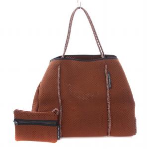 エスケープトートバッグ ブラウン