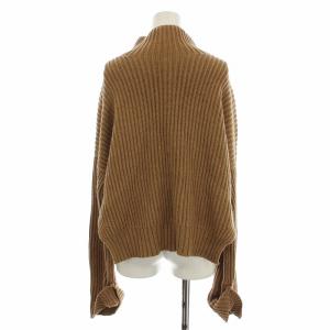 kei shirahata カーディガン リブニット ハイネック 長袖 F ブラウン 16WNT175018 /RE