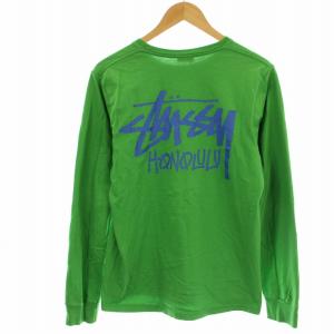 Tシャツ 長袖  ロゴ S 緑 グリーン 28629 /OR