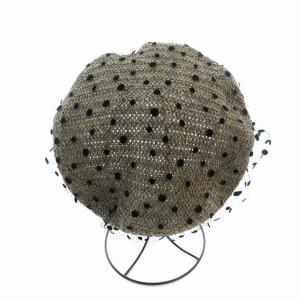 CA4LA キャスケット ドット レース ベージュ KTZ02268 /EE