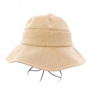 CA4LA LINEN KERSEY HAT リネンカージーハット 帽子 リボン 装飾 ベージュ ARA00004