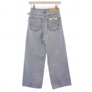 N.Natural Beauty Basic SOMETHING 加工デニムパンツ ジーンズ ジップフライ S インディゴ 166-4130201 /BM