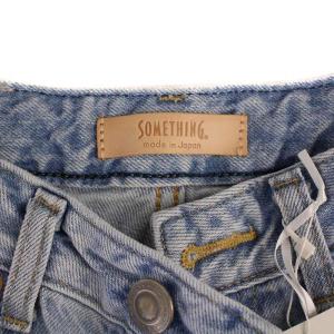 N.Natural Beauty Basic SOMETHING 加工デニムパンツ ジーンズ ジップフライ S インディゴ 166-4130201 /BM