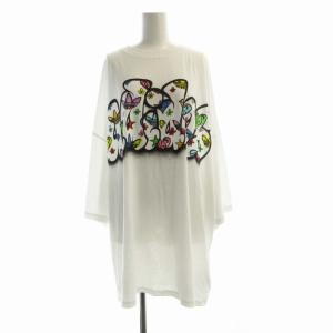 ジェレミー スコット JEREMY SCOTT Tシャツ カットソー プリント ビックシルエット 半袖
