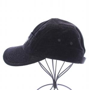 Supreme Corduroy Pocket Camp Cap ブラック