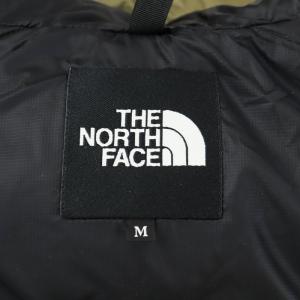 THE NORTH FACE ヌプシ Nuptse VEST ダウンベスト ロゴ バイカラー ナイロン M カーキ 黒 ブラック ND91716Z