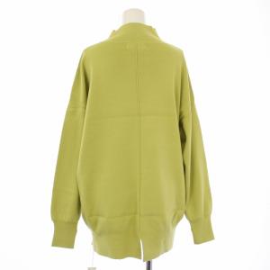 GALLARDAGALANTE 23AW 総針ボトルネック ニット セーター 長袖 F 黄緑 GGZ1032305A0006 /TK
