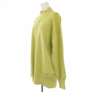 GALLARDAGALANTE 23AW 総針ボトルネック ニット セーター 長袖 F 黄緑 GGZ1032305A0006 /TK