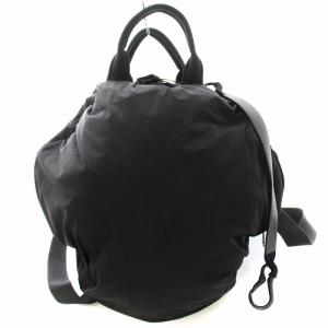 リュックサック デイバッグ ナイロン 黒 ブラック /G