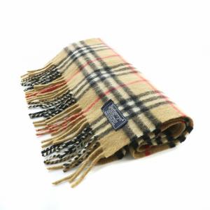 burberrys マフラー ノバチェック カシミヤ100％ ヴィンテージ べージュ