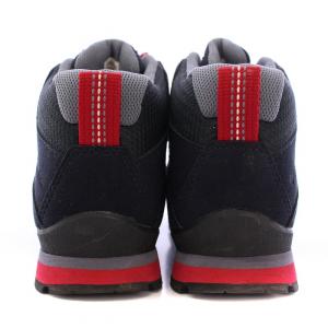 Columbia メテオミッドオムニテック トレッキングブーツ ショート スエード ロゴ US6 24cm 紺 ネイビー