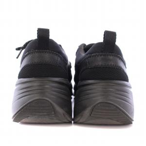 UGG australia Calle Lace BLACK カレレースブラック ローカットスニーカー シューズ 厚底 US7 24cm