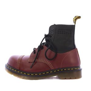 Dr.Martens MM6 メゾンマルジェラ TWIST ST 8ホールブーツ UK6 ブラウン ブラック