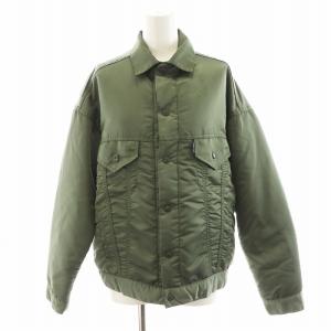 中綿ジャケット XS カーキ MB204-1001